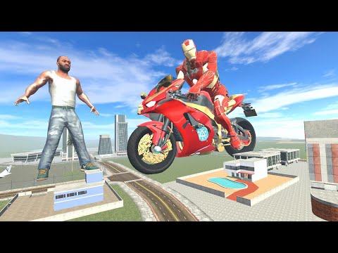 Franklin Found Giant Iron Man Bike in Indian Bike Driving 3D thumbnail