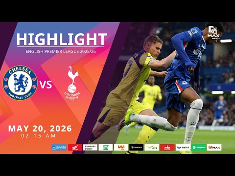 [Highlight] PremierLeague : เชลซี vs สเปอร์ส (20-05-69) thumbnail