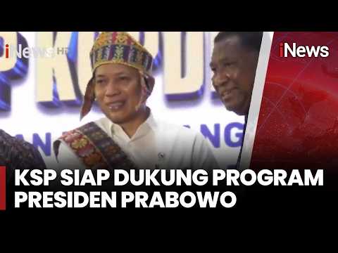 KSP Siap Dukung Program Presiden Prabowo  | iNews Pagi (31/5) thumbnail