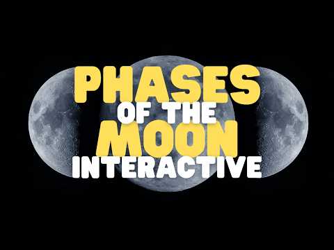 Phases of the Moon for Kids | Interactive | Learn about moon phases and ways to remember them thumbnail