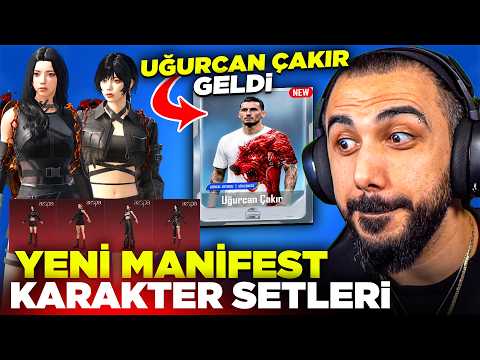 YENİ İMZALI MANİFEST SETLERİ GELDİ!! ÖZEL UĞURCAN ÇAKIR KARTI 😱 PUBG Mobile thumbnail