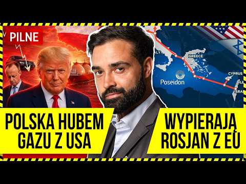 NIEMCY WŚCIEKLI, USA POSTAWIŁO NA POLSKĘ! GAZ Z IZRAELA POPŁYNIE POSEJDONEM DO EUROPY thumbnail