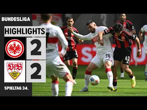 Eintracht Frankfurt - VfB Stuttgart | 2:2 | Highlights | Bundesliga 2025-26 | frankfurt stuttgart thumbnail