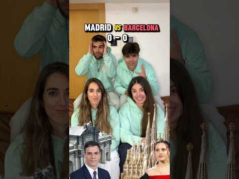 Madrid o Barcelona? Cuál es mejor?🇪🇸🧐#madrid #barcelona #españa thumbnail