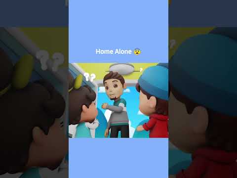 Home Alone 😨 | Islamic Series & Songs For Kids | Omar & Hana English thumbnail