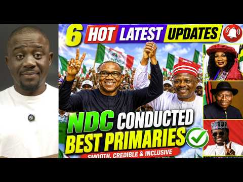 6 Hot Latest Updates | NDC Conducted Best Primaries? APC Being Reject, Insecurity, GEJ & Others thumbnail