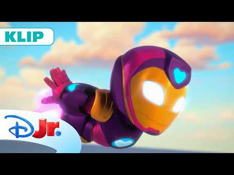 🐝 Atak na ul | Iron Man i super ekipa | Disney Junior Polska thumbnail