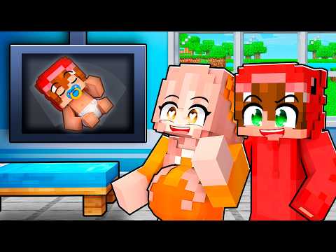 Mi ENAMORADA está EMBARAZADA en Minecraft! thumbnail