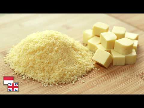 "Parmesan" Bubuk Ekonomis! Resep KEJU CHEDDAR BUBUK [Praktis Serbaguna] thumbnail