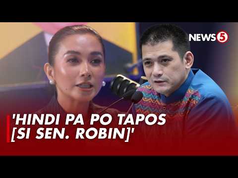 'Hindi nila deserve si Robin': Mariel, sinabing hindi pa tapos si Sen. Robin Padilla sa politika thumbnail