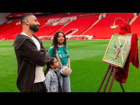 Mo Salah's Anfield Goodbye with Makka & Kayan | 'It will always be the Reds' ❤️ thumbnail