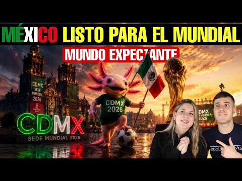 ASI SE SIENTE MEXICO A POCOS DIAS DEL MUNDIAL 2026 | LA INAUGURACION MAS ESPERADA thumbnail