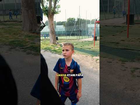 NON SONO FORTE !!? #football #father #children thumbnail