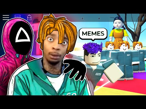 ROBLOX Squid Game Funny Moments 2 (MEMES) thumbnail