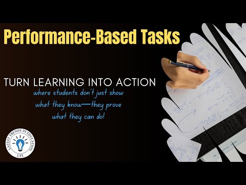 Performance-Based Tasks : Turn Learning Into Action | latest trends in education #education #drlara thumbnail