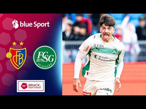 FCB verpasst den Europacup! | FC Basel - FC St.Gallen | Highlights - Super League 2025/26 thumbnail