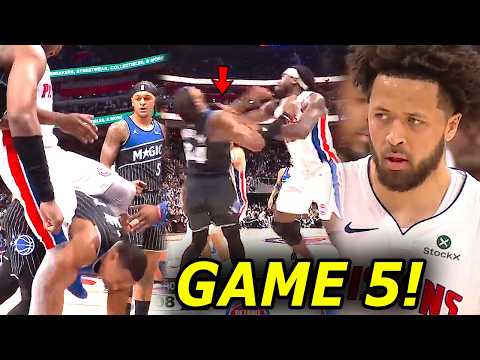 CLUTCH CADE! Grabeng pisikalan sa Game 5 may sinakal si Stewart, Playoff record ni Banchero at Cade! thumbnail