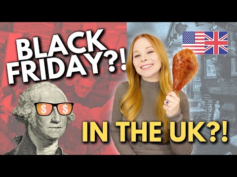 Why Does The UK Have Black Friday (Without Thanksgiving?) | American Reacts thumbnail