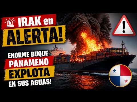 ¡ALERTA MÁXIMA! Explosión en Buque Panameño Desata Tensión en el Golfo Pérsico thumbnail