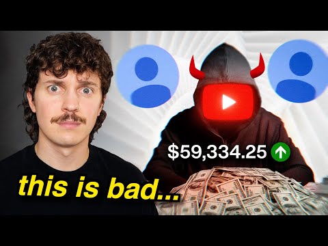 The "Faceless YouTube Channel" Plague thumbnail