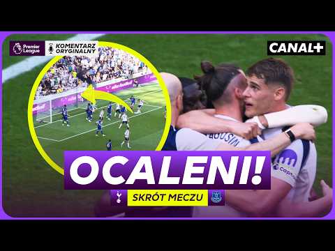 TOTTENHAM UTRZYMUJE SIĘ W ELICIE! WIELKI KAMIEŃ Z SERCA LONDYŃCZYKÓW! SPURS - EVERTON, SKRÓT MECZU thumbnail