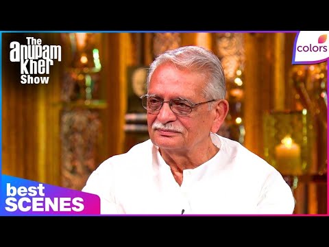 The Anupam Kher Show |  | Ep. 2 | Anupam Kher Writes Heartfelt Words For Gulzar | Colors TV thumbnail