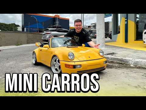 ACHEI UMA LOJA QUE VENDE MINI CARROS e MINI MOTOS A GASOLINA! (MegaRacer Toys) thumbnail