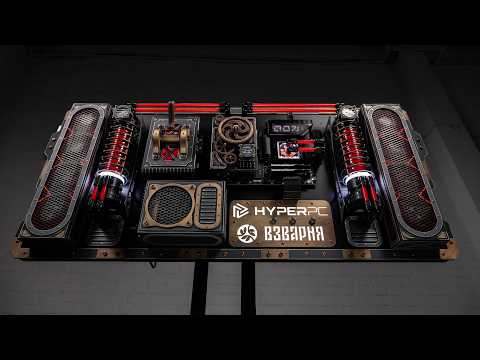 Самый мощный настенный ПК в стиле SteamPunk - HYPERPC WALL thumbnail