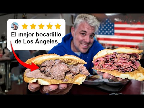 ENCONTRÉ el MEJOR BOCADILLO de EEUU en LOS ÁNGELES 🇺🇸 🥖 thumbnail