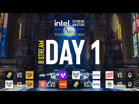 IEM Cologne Major 2026 - Day 1 - Stream B thumbnail