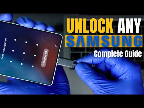 How to Unlock Samsung S25 Ultra - Carrier, FRP & Password (Also for S24, S23, A14) thumbnail