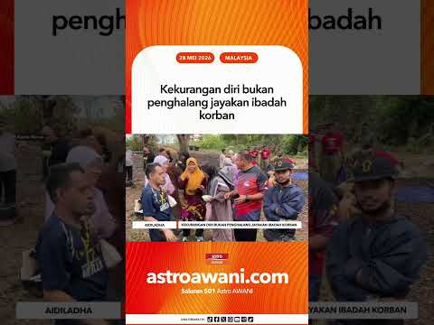 Kekurangan diri bukan penghalang jayakan ibadah korban thumbnail