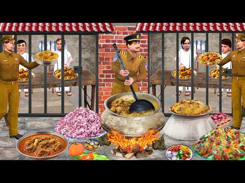 Jail Dhaba Restaurant Chicken Mutton Biryani Desi Dhaba Street Food Hindi Kahaniya Moral Stories thumbnail