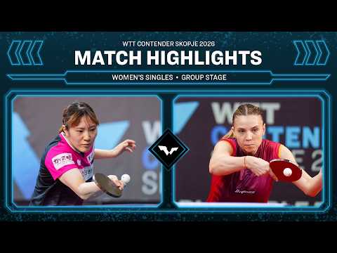 Asuka Sasao vs Adina Diaconu | MS Group | #WTTSkopje 2026 thumbnail