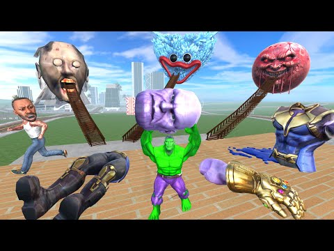 Franklin Found Giant Thanos Body Parts In Indian Bikes Driving 3D thumbnail