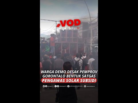Warga Demo Desak Pemprov Gorontalo Bentuk Satgas Pengawas Solar Subsidi #short thumbnail