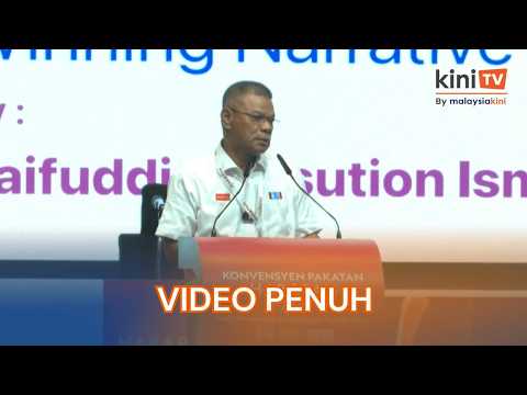[Video Penuh]  PRN Johor jadi medan ujian terbesar PH - Saifuddin Nasution thumbnail