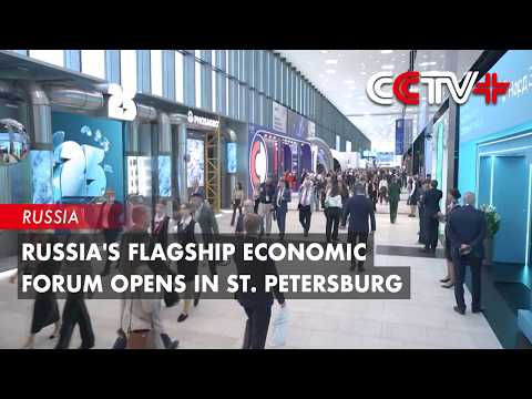 Russia's Flagship Economic Forum Opens in St. Petersburg thumbnail