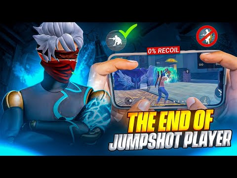How To Defeat JUMP SHOT Player? in free fire | jumpshot? player ko kaise mare? | ULTRA 111x FF thumbnail
