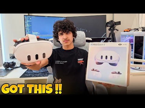 Playing Games In My New VR HeadSet!😍 thumbnail