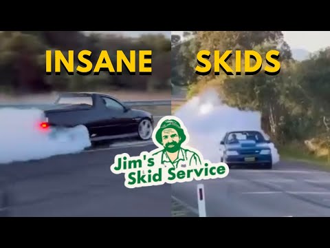 Best of JimsSkidService! CRAZIEST BURNOUTS! thumbnail