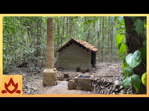 Primitive Technology: 2.5 m Natural draft furnace experiment thumbnail