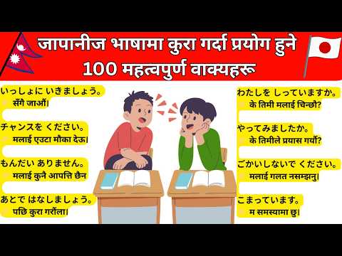 Learn Basic Japanese Speaking in Nepali | Daily Use Japanese Sentences for Beginners (Part 1–5) thumbnail