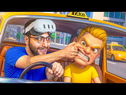 من المزرعة لشيفور تاكسي … !! شوفوا الكارثة لي وقعات ?? | Taxi Driver (VR) thumbnail
