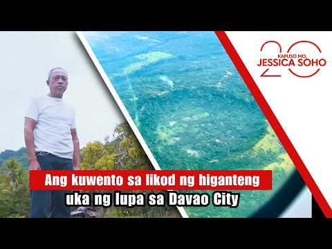 Ang kuwento sa likod ng higanteng uka ng lupa sa Davao City | Kapuso Mo, Jessica Soho thumbnail
