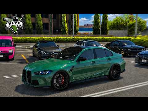 ON BRAQUE UNE BMW M3 G80 STAGE 3 PENDANT UNE VENTE AUX ENCHÈRES | GTA V RP MOD thumbnail
