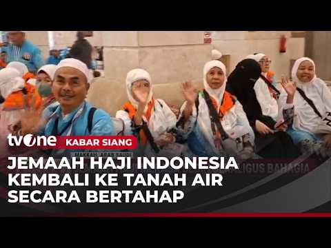 Jemaah Haji Siap Kembali ke Indonesia Melalui Jeddah | Kabar Siang thumbnail