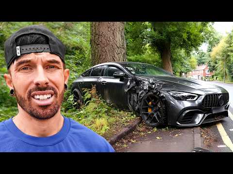 ATTEMPTING TO DRIVE MY WRECKED MERCEDES AMG GT63S thumbnail