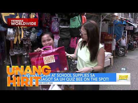Quiz Bee on the Spot - Current Events Edition sa Divisoria | Unang Hirit thumbnail