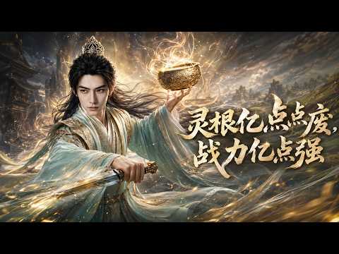 【高清全集】《灵根亿点点废，战力亿点强》 #逆袭 #爱情 #甜宠 #反转 #江山 #热门短剧 #drama #爽剧 #AI短剧 thumbnail